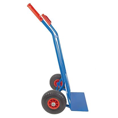 Trestles S01 Profi Sackkarre 250kg – Vollgummireifen Blau