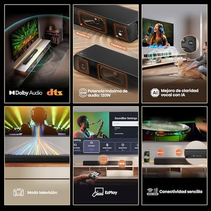 Hisense HS1000 2.0 Kanal Soundbar - Dolby Audio, DTS Virtual:X