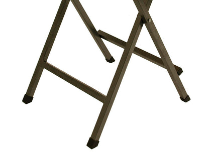 DEGAMO Stehtisch ZÜRICH 78x78cm quadratisch Stahl Holz