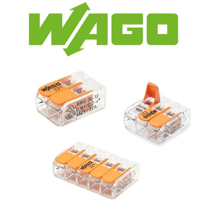 Wago Koffer S221 Installationsklemmen Set 100 Stk.