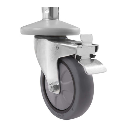 Royal Catering RCSW 2.1H Servierwagen Edelstahl 2 Borde