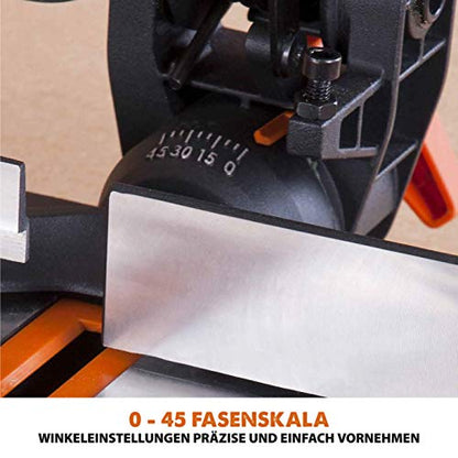 Evolution R210CMS Gehrungssäge - 210mm Multimaterial für Holz & Metall