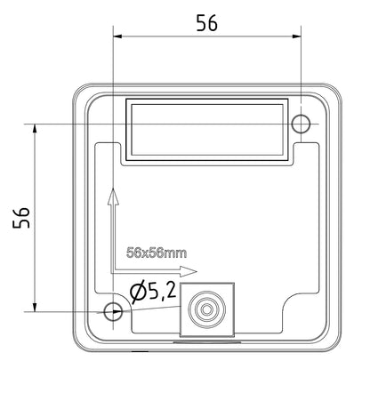 geba AMZ 1-2T/1 Schlüsselschalter mit PHZ, Zinkgrau/Anthrazit