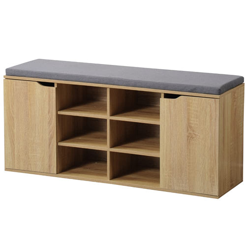 Kesper Schuhschrank mit Sitzkissen Sonoma Eiche 15928 13