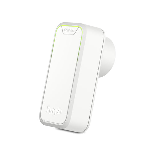 Fritz! Smart Energy 250. Weißer DECT-Stromsensor. Misst Stromverbrauch von Geräten und sendet Daten an die Fritz!Box.