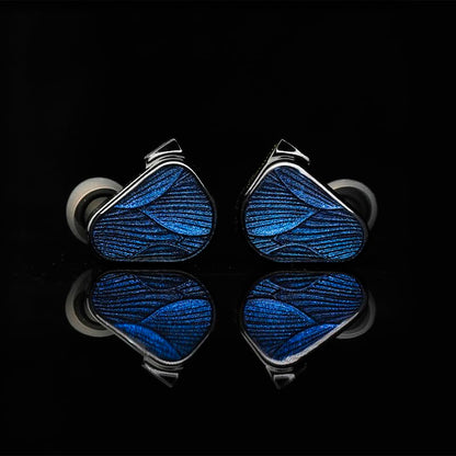 TRUTHEAR Crinacle Zero:BLUE2 Dual Dynamic Drivers In-Ear-Kopfhörer mit abnehmbarem Kabel (3,5 mm)