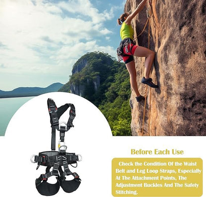 SOB Klettergurt Vollkörper Sicherheitsgurt Absturzsicherung