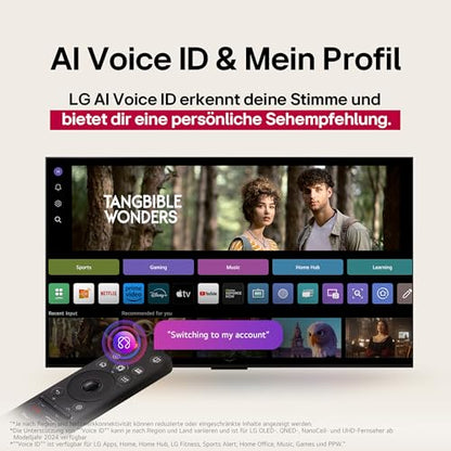 LG 50NANO80A6B NanoCell 4K TV - 50 Zoll (Modell 2025)
