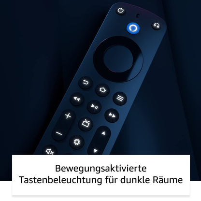 Amazon Alexa-Sprachfernbedienung Pro für Fire TV mit Remote Finder