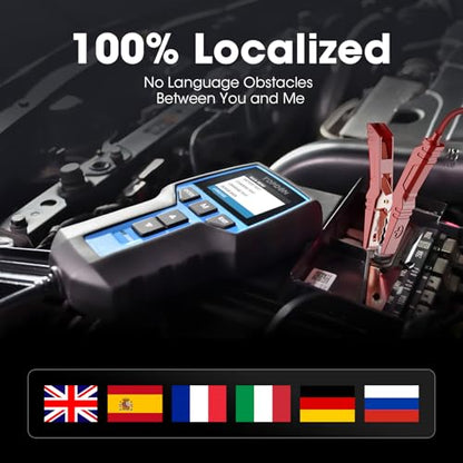 TOPDON BT200 Autobatterie Tester – Lade- & Anlasseranalyse
