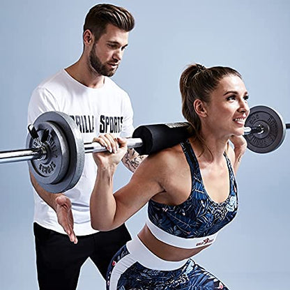 GORILLA SPORTS Hantelscheiben Gusseisen – 30/31mm Bohrung
