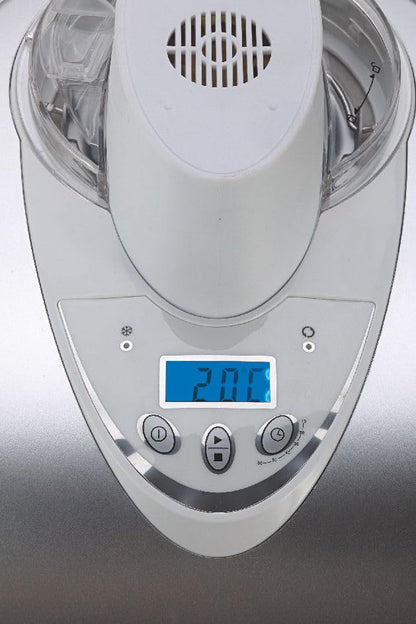 Ariete Gran Gelato 693 Kompressor-Eismaschine 1L, Silber