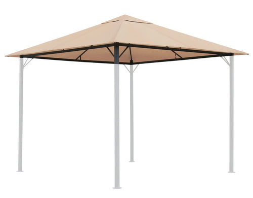 QUICK STAR Ersatzdach für Gartenpavillon 3x3 m in Sand, Dachbespannung aus Polyester
