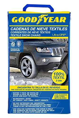 Goodyear Ultra GRIP Textil Schneeketten - Grösse XL 2er Set Weiss