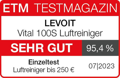 LEVOIT HEPA Luftreiniger - Für Allergiker & Tiermodus