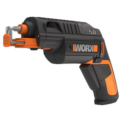 WORX WX255 Akkuschrauber 4V mit Bit-Magazin und Schraubenhalter
