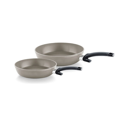 Fissler Ceratal Comfort Bratpfannen-Set 2-teilig (24+28 cm) Grau