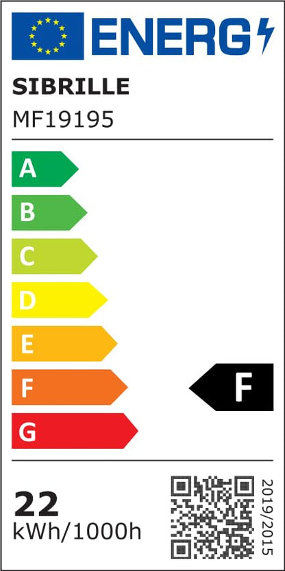 SIBRILLE LED Deckenfluter Dimmbar Schwarz – Leselampe m. Fernbedienung