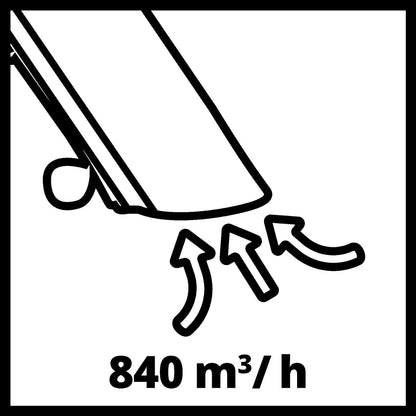 Einhell GC-EL 3000 E Elektro-Laubsauger mit Saug-/Blasfunktion