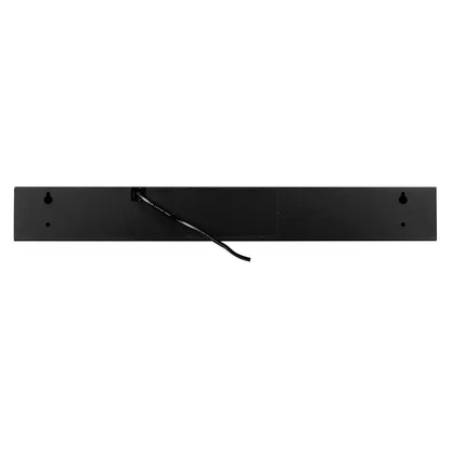 Klarstein UW60BL Dunstabzugshaube Wandmontage 60cm Edelstahl Schwarz
