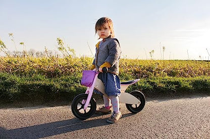 small foot Laufrad-Trike Maxi 2in1 Rosa Holz