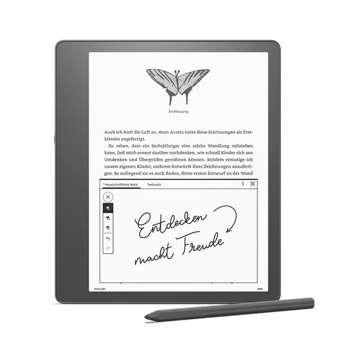 Amazon Kindle Scribe eReader 16 GB mit Eingabestift, generalüberholt, blendfreies 10,2-Zoll-Display