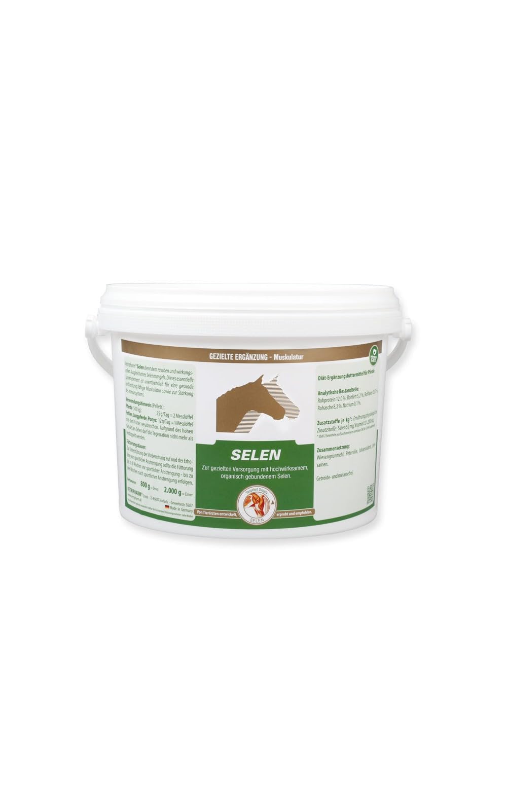 Equipower Vetripharm Selen Diät-Ergänzungsfuttermittel Pferde 2 kg