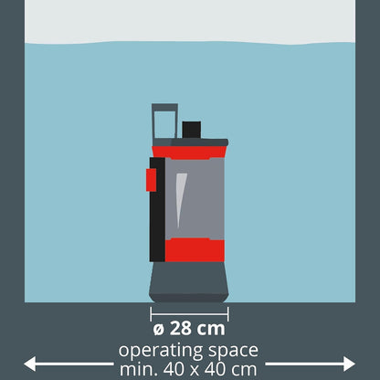 Einhell Klarwasserpumpe GE-SP 4390 N-A LL ECO - Flachabsaugung Aquasensor