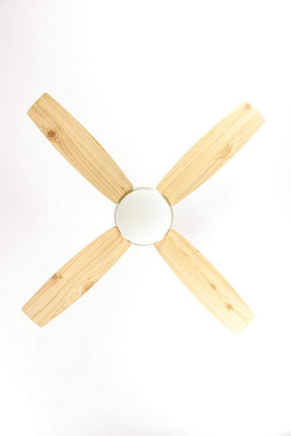 aireRyder Saturn Deckenventilator mit LED & Fernb. - Nickel satiniert