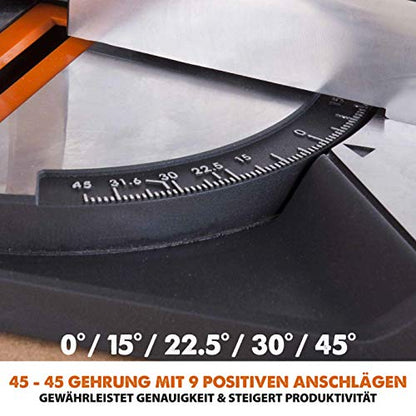 Evolution R210CMS Gehrungssäge - 210mm Multimaterial für Holz & Metall