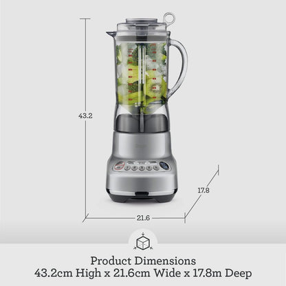 Sage Appliances SJE410 the Nutri Juicer Entsafter - Gebürstetes Edelstahl
