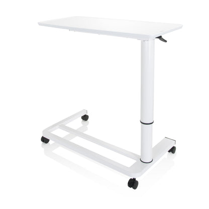 hjh OFFICE Stand II 830054 Sitz-Stehtisch höhenverstellbar weiss