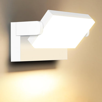 ledmo 60W LED Wandleuchte aussen schwenkbar IP65 - Warmweiss