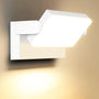 ledmo 60W LED Wandleuchte aussen schwenkbar IP65 - Warmweiss