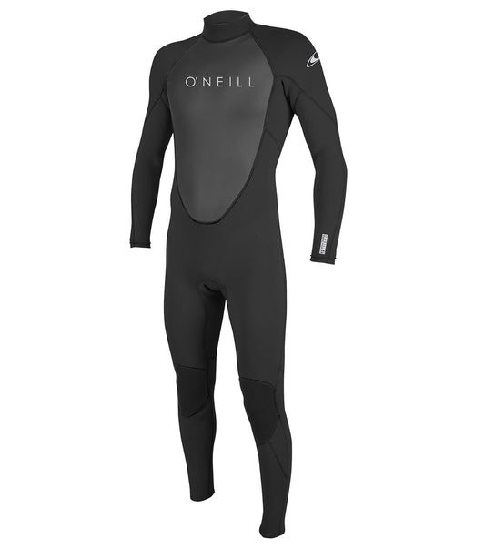 Reactor II 3/2mm Back Zip Full Neoprenanzug - Schwarz M. Schwarzer Ganzkörper-Neoprenanzug mit Rückenreißverschluss, 3/2mm. Bietet Wärmeisolierung beim Wassersport.