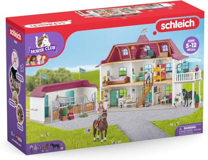 SCHLEICH Horse Club Lakeside Pferdehof Pferde Spielset - 42551