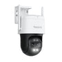 Reolink TrackMix WiFi 4K 8MP Wi-Fi 6 PTZ Dual-Objektiv Aussenkamera, 4K PTZ-Kamera mit zwei Objektiven zur Außenbereichsüberwachung.