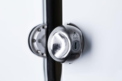 DAKEN Saturn Evo Diebstahlschlösser – Doppel-Set Edelstahl