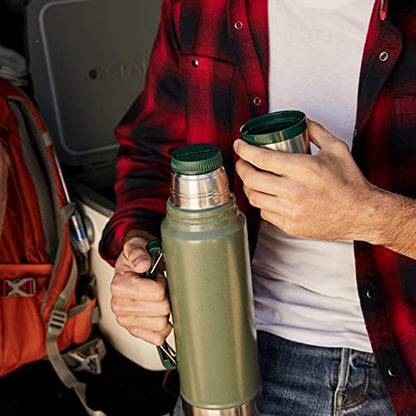 Stanley Classic Legendary Thermoskanne - Hammertone Green 1.9L