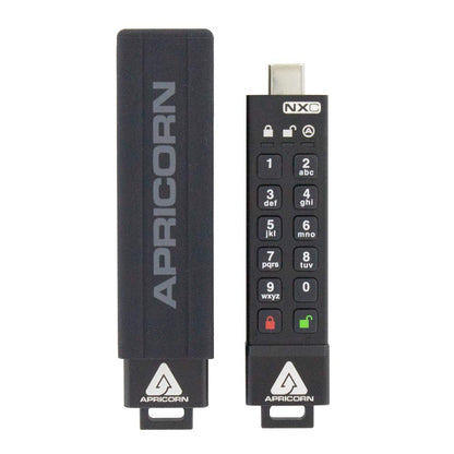 Apricorn Aegis Secure Key 3 NXC verschlüsselter USB-C Stick 128GB