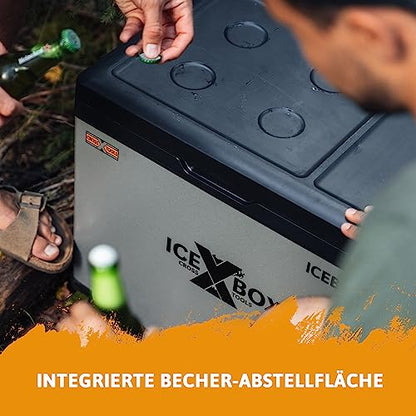 Cross Tools ICEBOX 40 Kompressor Kühlbox 37L Camping
