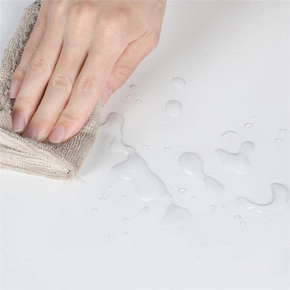 Yaheetech Badschrank mit Schublade und Doppeltür – Weiss