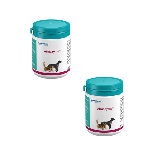 almapharm Almazyme Pulver Doppelpack 2x120g - Hund & Katze