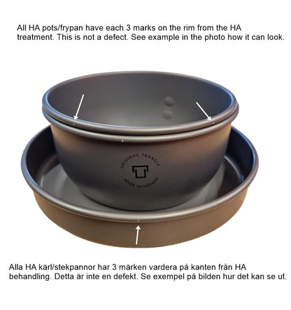Trangia 25-4 Ultralight Sturmkocher-Set – Hardanodisiert