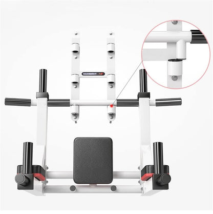 Fitness Klimmzugstange Wandmontage 2-in-1 Dip Station 500kg