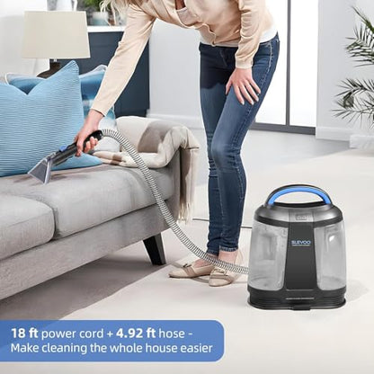 Slevoo Polsterreiniger Gerät – Nasssauger Waschsauger Teppichreiniger