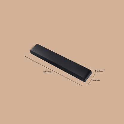 Samsung HW-S60D Soundbar S Serie 5.0 Kanal - Schwarz 2024