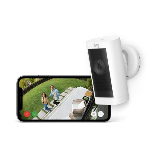 Ring Stick Up Cam Pro Battery Kabellose Sicherheitskamera