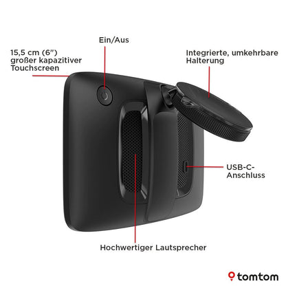 TomTom GO Advanced Pkw-Navi mit 6-Zoll-Display und TomTom Traffic