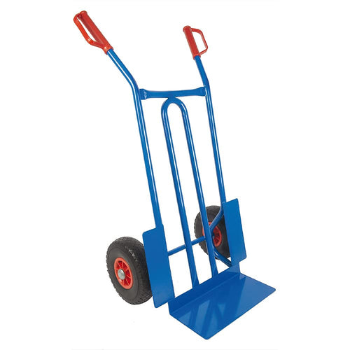 Trestles S01 Profi Sackkarre 250kg – Vollgummireifen Blau